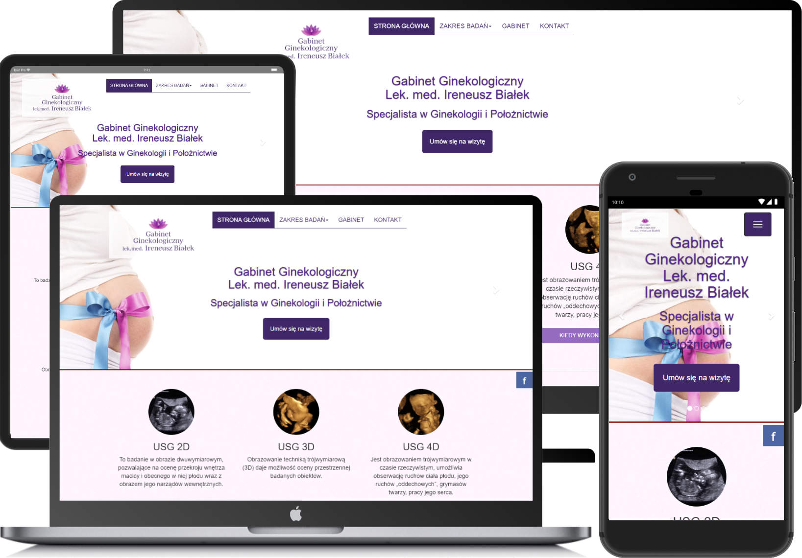 zrzut ekranów strony aqua montana